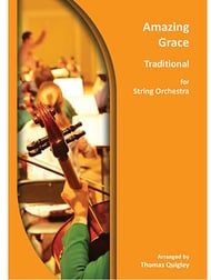 Amazing Grace (String Orchestra) Orchestra sheet music cover Thumbnail